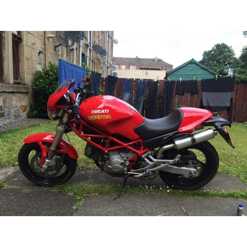 Ducati monster 620ie 05 plate sale px adventure or touring bike