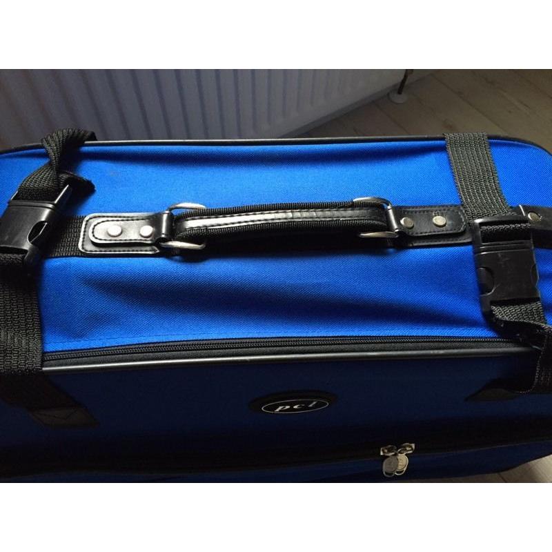 Blue suitcase
