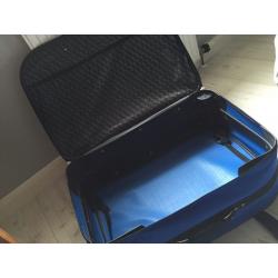 Blue suitcase