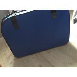 Blue suitcase