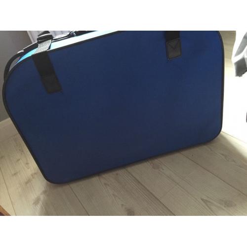 Blue suitcase