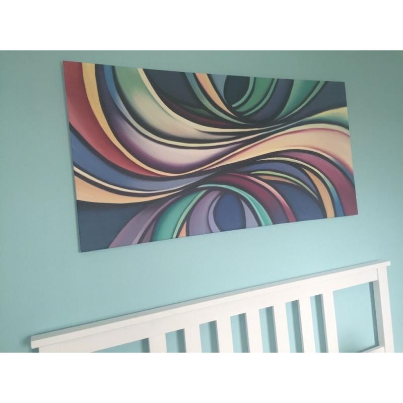 Hand painted canvas