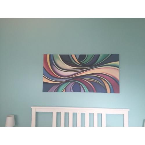 Hand painted canvas