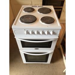 Belling electric cooker double oven good condition fully functional