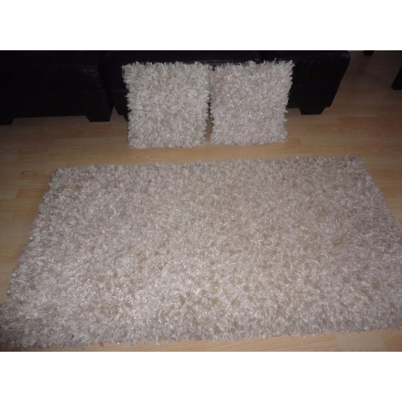 Cushions & Rug