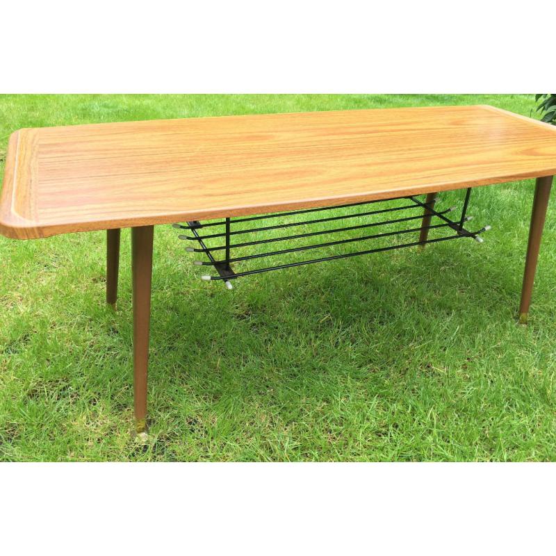 Original retro 60s/70s Mallod Popular Coffee Table