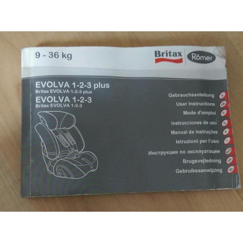 Britax child's car seat