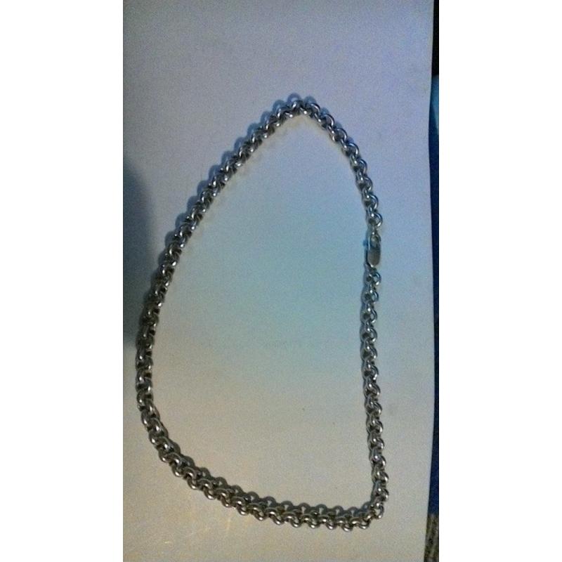 men's silver chain