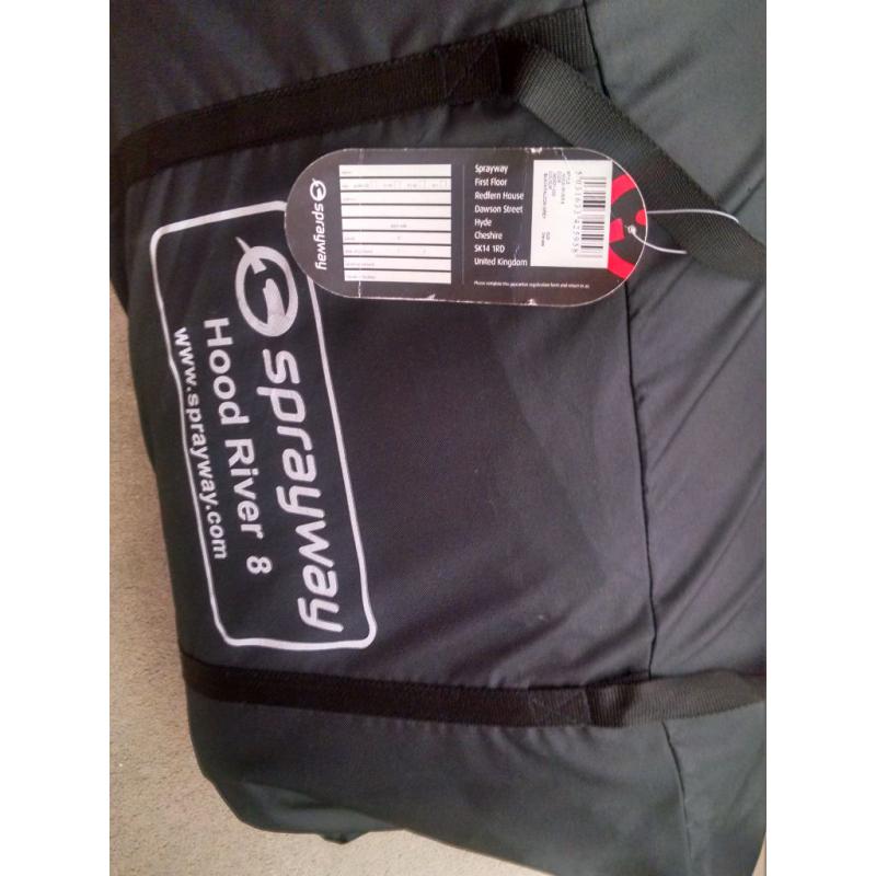 Brand New Sprayway Hood River 8 Tent (8Man) With loads of camping gear