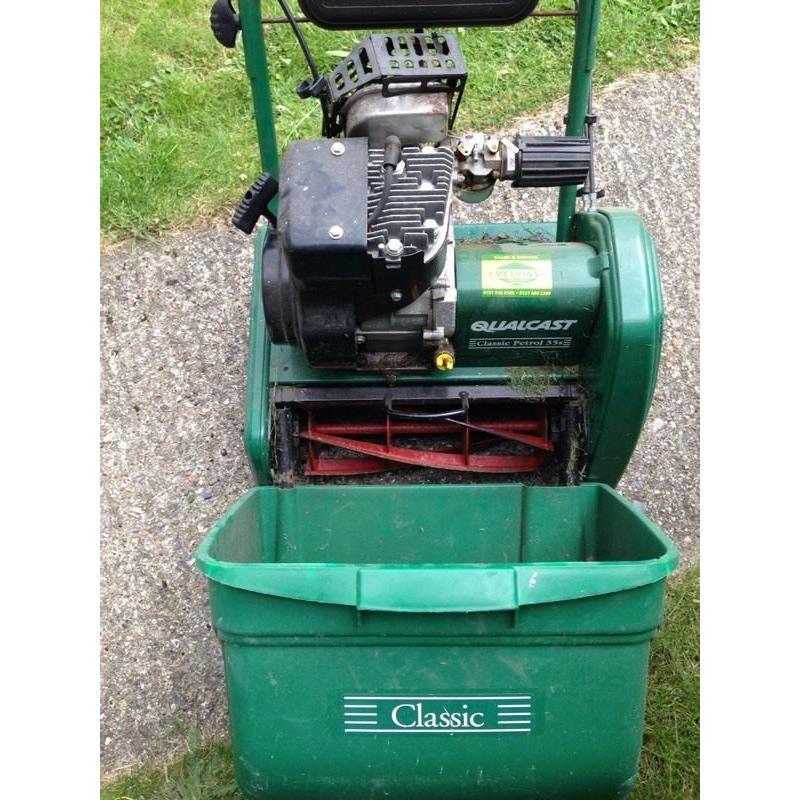 Qualcast 35s petrol mower