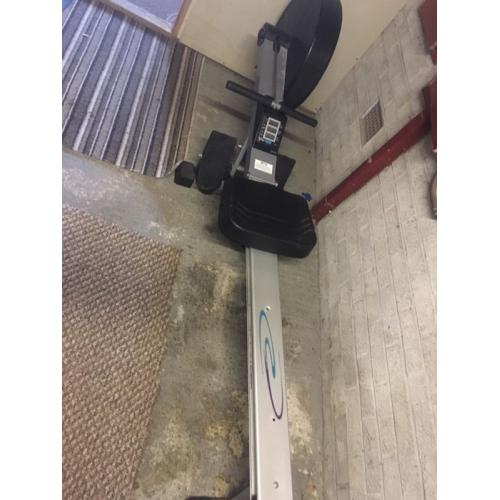 V-fit rowing machine used