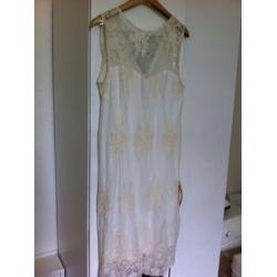 Ladies cream lace new with tags dress 12 by NEXT