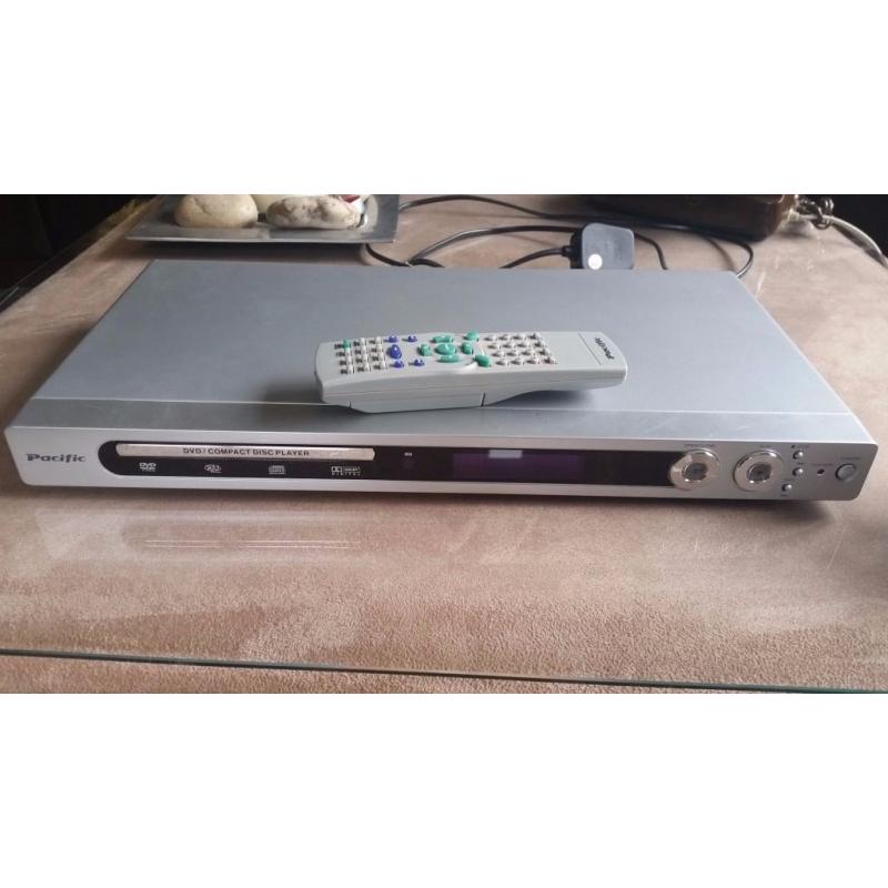 Pacific DVD player with remote