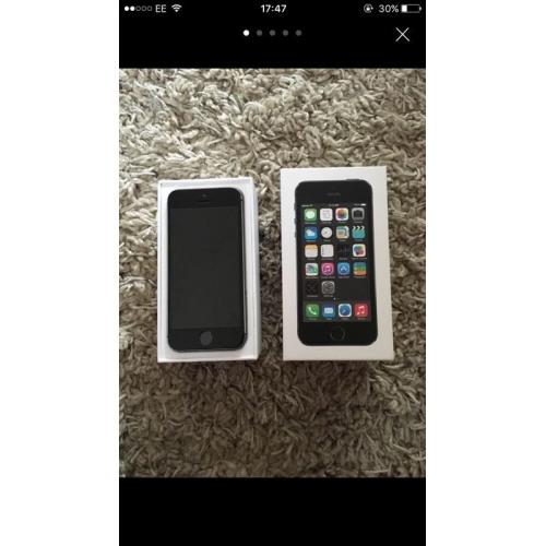 iPhone 5s space grey 16GB on vodafone