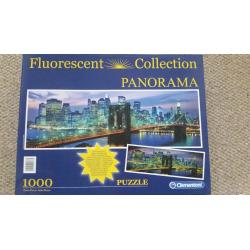 Three 1,000 Piece Jigsaw Puzzles