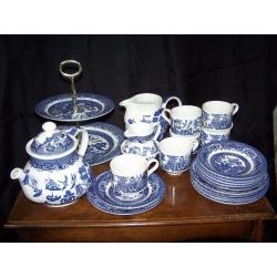 Willow Pattern Tea Service