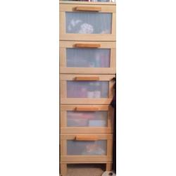 Ikea Drawers and bedside unit