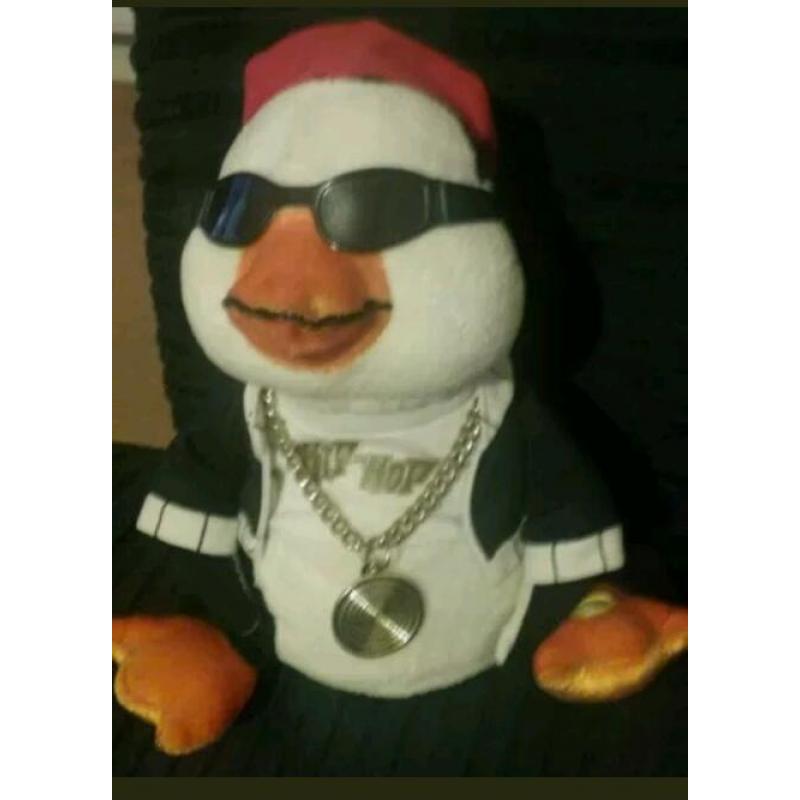 Interactive Hip Hop penguin toy