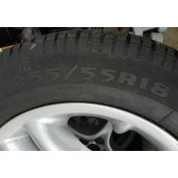Fulda 255/55 r18 4x4 new with alloy