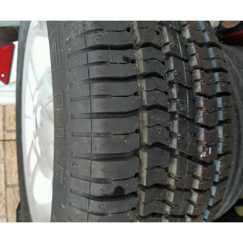 Fulda 255/55 r18 4x4 new with alloy