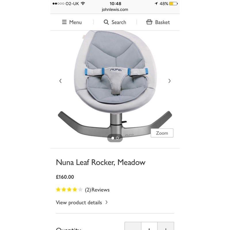 Bouncer nuna leaf