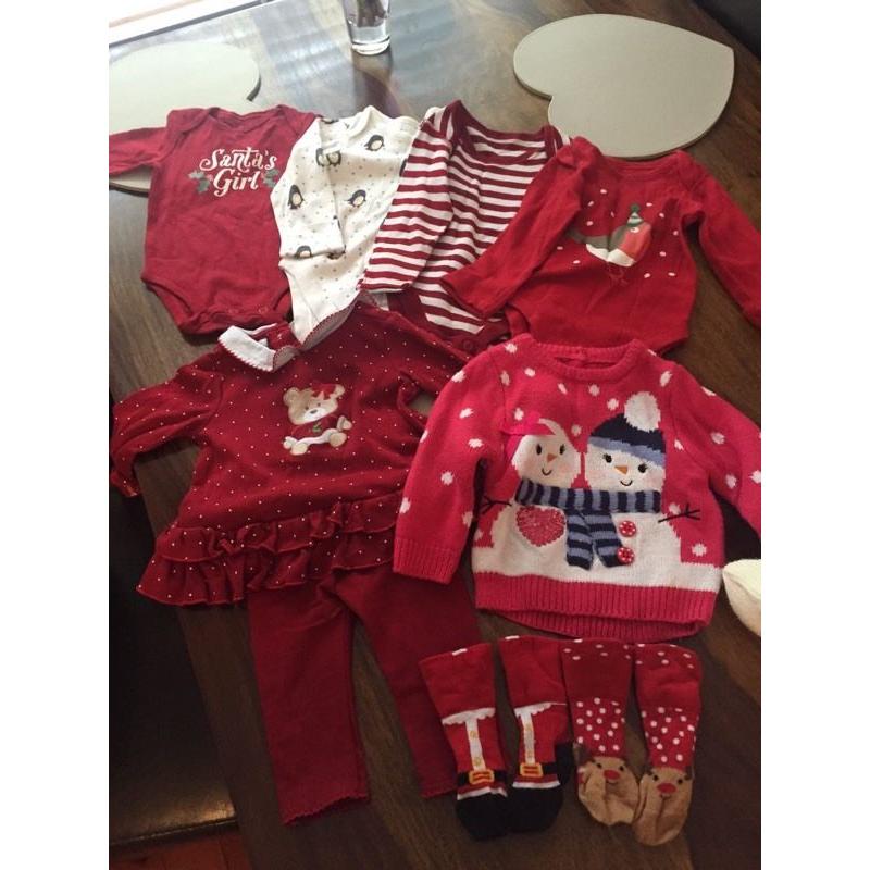 Baby Christmas clothes (age 3-6 months)
