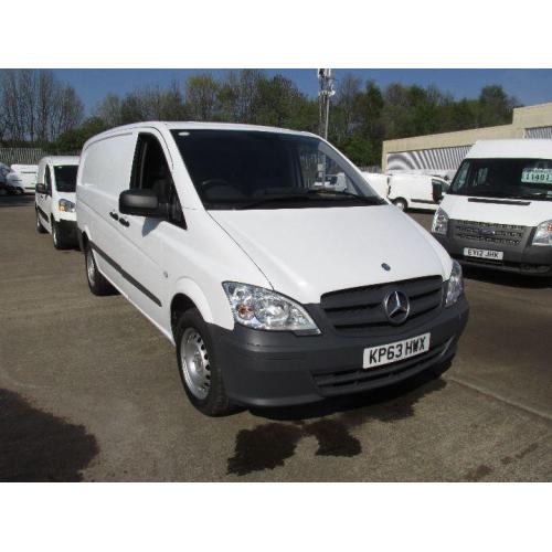 Mercedes-Benz Vito 113 CDi LWB Van DIESEL MANUAL WHITE (2013)