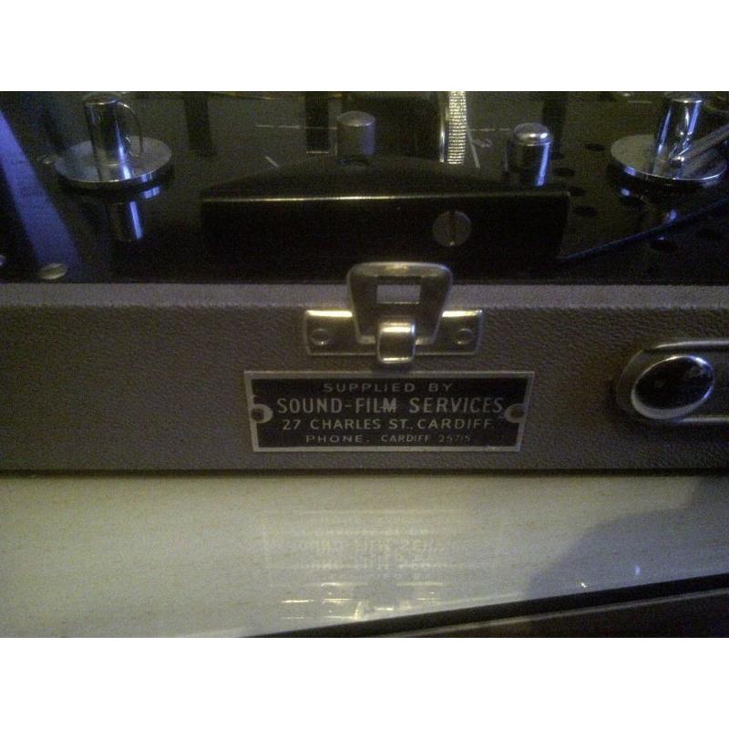 Vintage reel to reel tape portable recorder