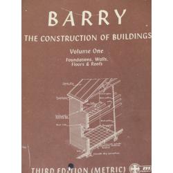 BARRY BUILDING CONSTRUCTION BOOKS