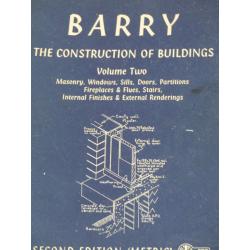 BARRY BUILDING CONSTRUCTION BOOKS