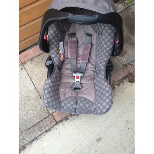 Car seat and base