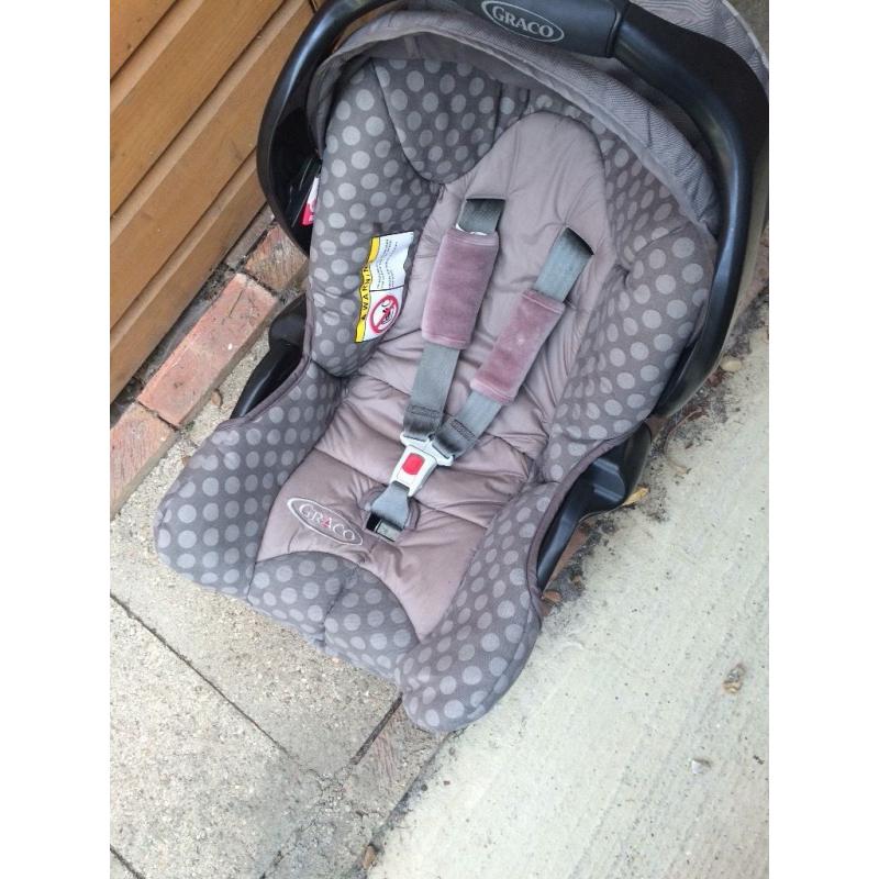 Car seat and base