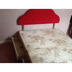 4 draw double divan