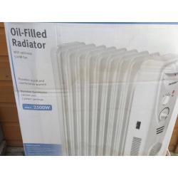 Silvercrest Electric Oil-filled radiator - 2500W Max