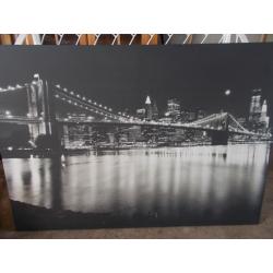 Large b+w landscape picture