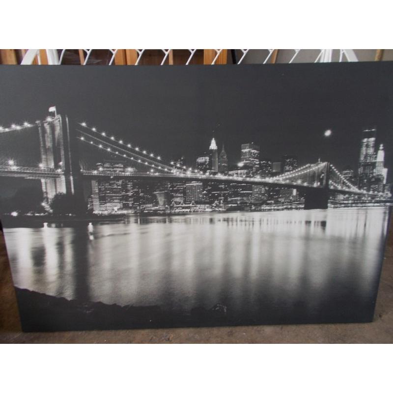 Large b+w landscape picture