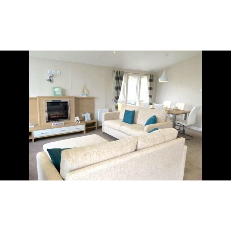 BRAND NEW Luxury Lodge For Sale-12 Month Holiday Park WEST WALES