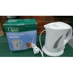 Quest electric hot plate and kettle