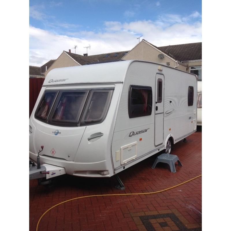 Lunar quasar EB 2008 4 berth fixed bed brand-new carpet