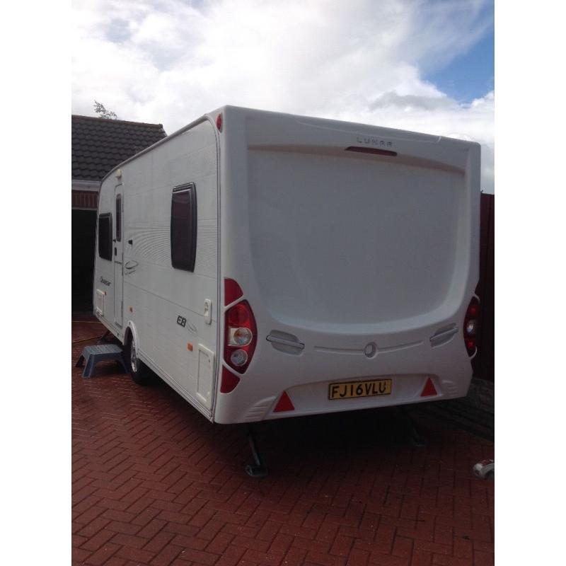 Lunar quasar EB 2008 4 berth fixed bed brand-new carpet