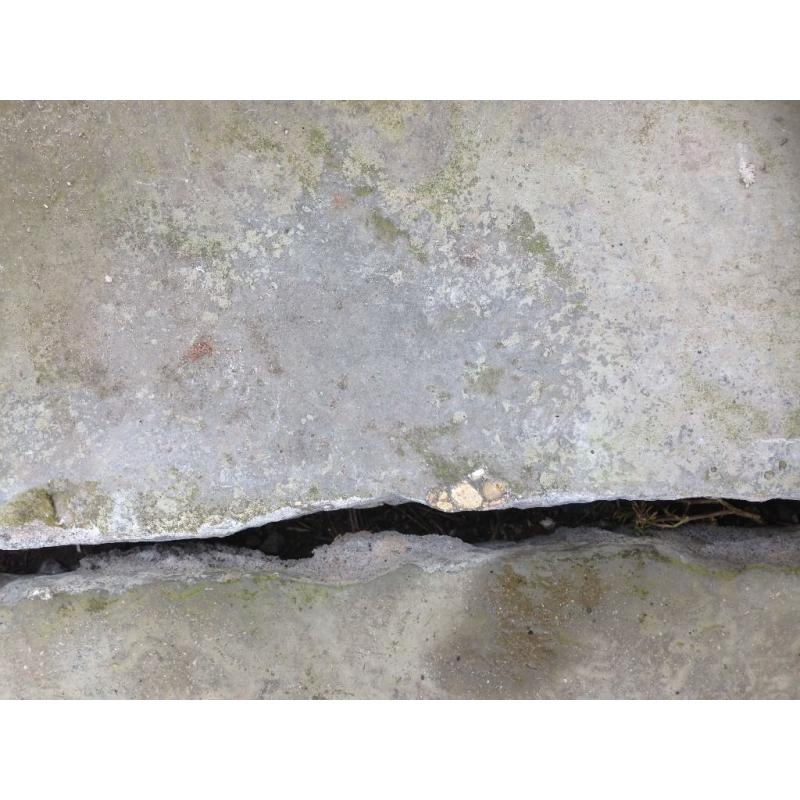 Bradstone grey green old town paving slabs