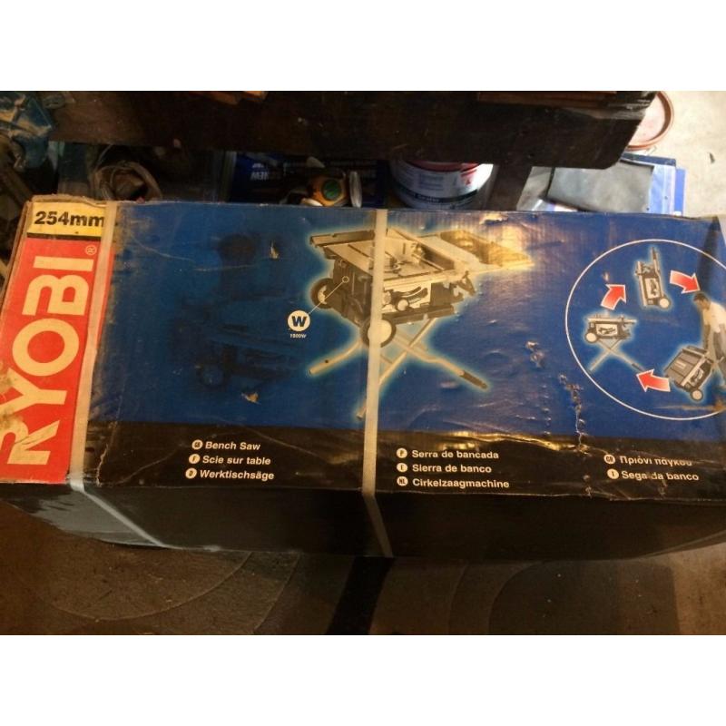 RYOBI Electric Bench Saw BRAND NEW STILL IN BOX