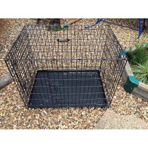 Large dog cage