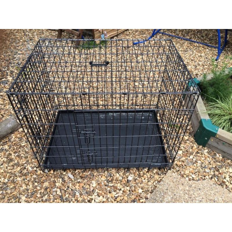 Large dog cage