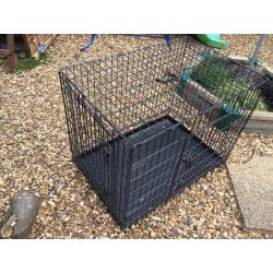 Large dog cage