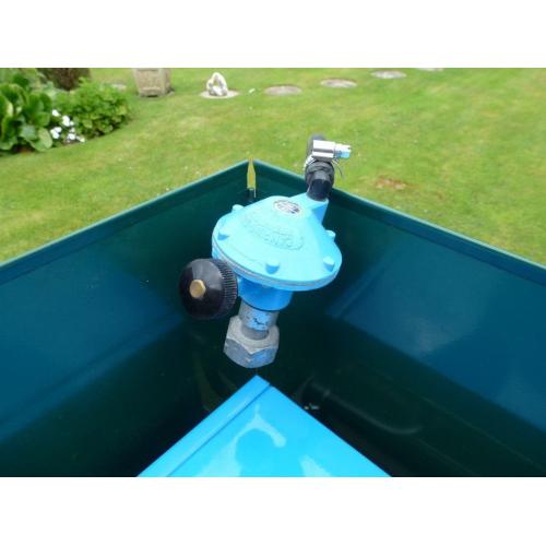 CAMPING GAZ (2 BURNER + GRILL) WITH STAND AND WIND BREAK