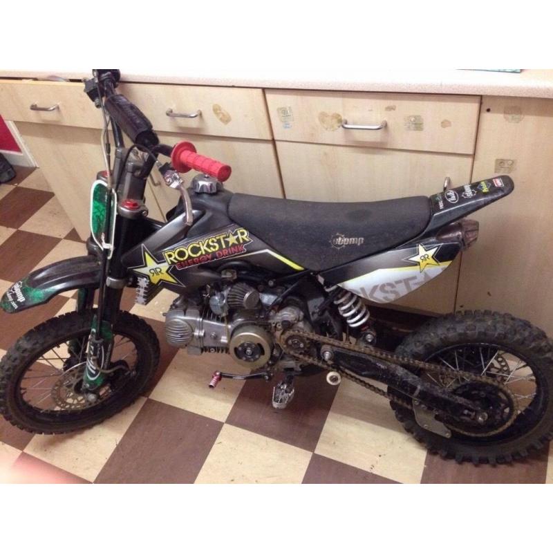 Stomp 140cc pitbike motorbike - not cr kx rm yz