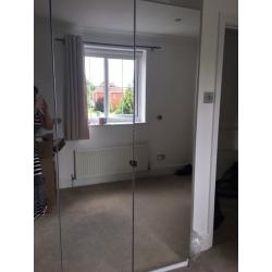 IKEA Wardrobe with mirror door