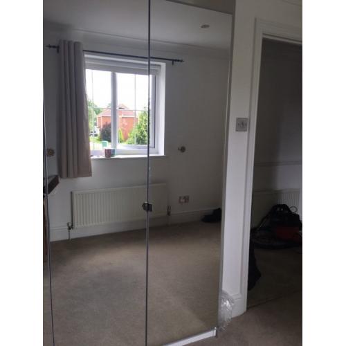 IKEA Wardrobe with mirror door