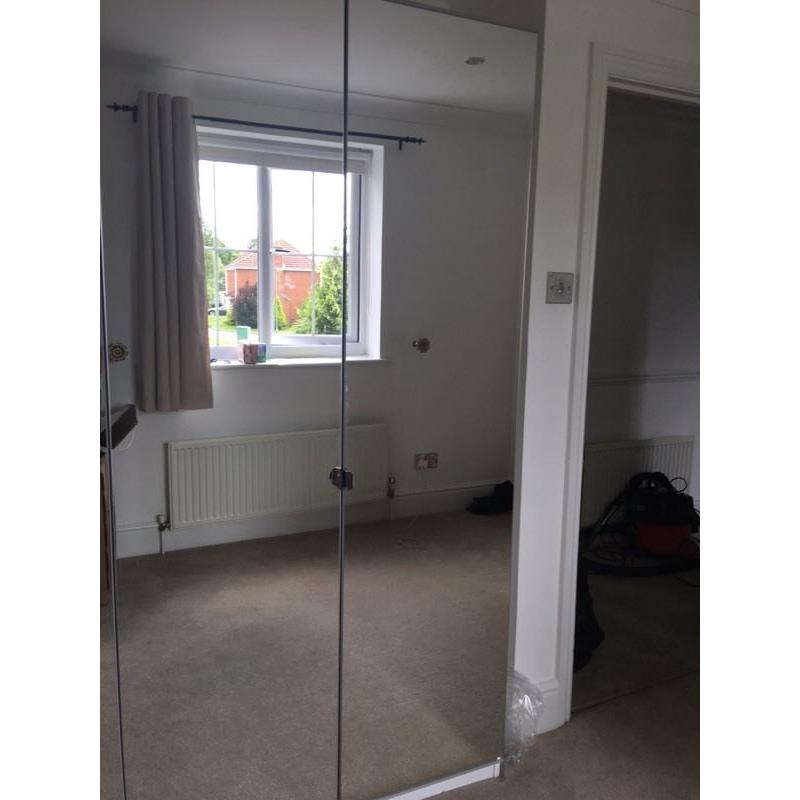 IKEA Wardrobe with mirror door
